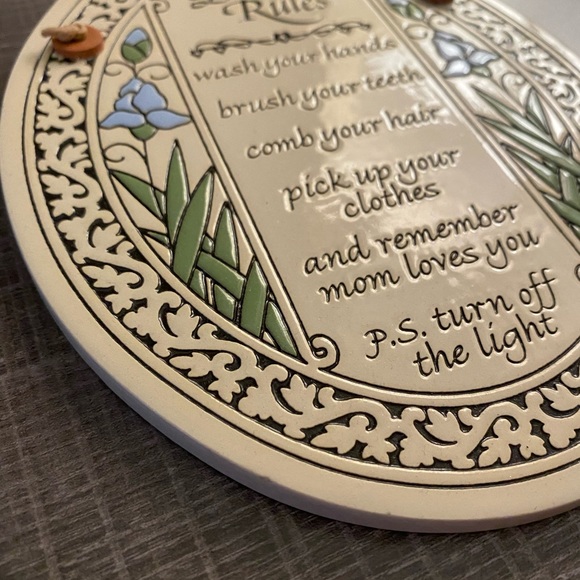 The Original Spooner Creek Designs Other - Spooner Creek Designs Wall Plaque Bath Rules